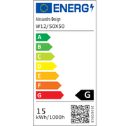 LED кръгло огледало 50 см Giulia Sensor MotionGlow Marcello Система за премахване на запотяването Часовник и термометър Dimabila Огледала Marcello Заглавие по подразбиране Alessandro Design