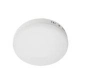 Кръгла LED таванна лампа, 31W, 22cm, 6000K, бял метал – студена светлина LED таванна лампа Заглавие по подразбиране Alessandro Design