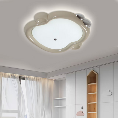 LED полилей 8056WH, 57W, бял акрил, светлина 3000K/4000K/6000K
