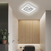 LED полилей KEREN 33W, квадратен, студена/топла/неутрална светлина 3000K/4000K/6000K, бял, метален и акрилен LED полилей Заглавие по подразбиране Alessandro Design