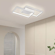 LED полилей с дистанционно управление LANDYN 37W, 2 квадрата, студена/топла/неутрална светлина, димируем, бял LED полилей с дистанционно управление Default Title Alessandro Design