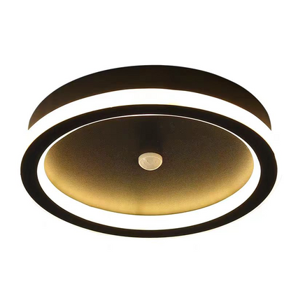 Lustra LED cu Senzor Miscare PS500BK, 28W, lumina Rece/Calda/Neutra, Negru Lustre LED Default Title Alessandro Design