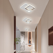 LED полилей NYXORA 51W, 3 квадрата, студена/топла/неутрална светлина, бели LED полилеи Заглавие по подразбиране Alessandro Design