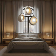 Lustra Moderna FOAMER, 35 cm, Suspendata, 1 X E27, Alb, Metal si Spuma, Inaltime Reglabila Lustre Moderne Default Title Alessandro Design