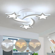 LED полилей с дистанционно управление IPOMOEA 51W, 3 звезди, студена/топла/неутрална светлина, димируем, бял LED полилей с дистанционно управление Заглавие по подразбиране Alessandro Design