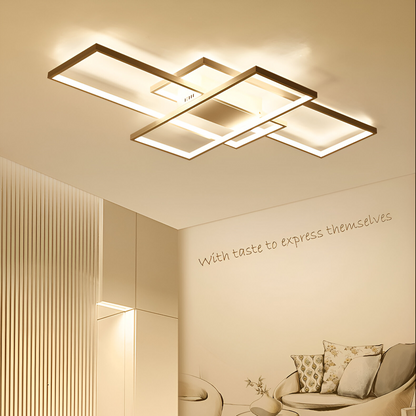 LED полилей с дистанционно управление LANDYN 78W, студена/топла/неутрална светлина, димируем, бял LED полилей с дистанционно управление Заглавие по подразбиране Alessandro Design