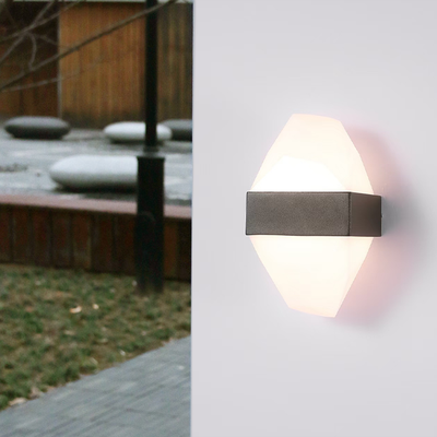 Външна LED лампа ICEBERG 10W Метал IP65 Черна