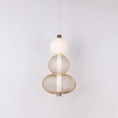 Окачен LED полилей LM550/3GD, 12W, светлина 3000/4000/6000K, злато