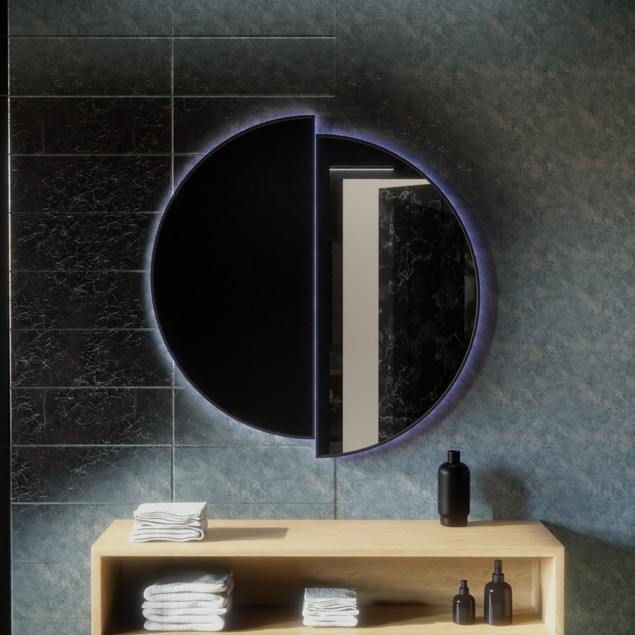 LED Touch Mariah Mirror Demist System 60X60cm Огледала Korman E Заглавие по подразбиране Alessandro Design