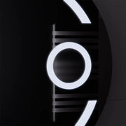 LED кръгло огледало, 60 см, Visio MotionGlow Marcello, система за обезпотяване, часовник и термометър, козметична лупа, затъмняващи огледала Marcello Заглавие по подразбиране Alessandro Design