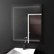 Правоъгълно LED огледало, 60x80cm, Morrin Sensor MotionGlow Marcello, 3D ефект огледала Marcello Заглавие по подразбиране Alessandro Design