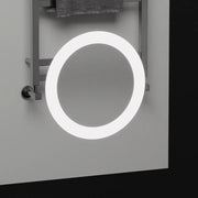 Правоъгълно LED огледало, 60x80 см, Precision MotionGlow Marcello, система за обезпотяване, часовник и термометър, козметична лупа, димируеми огледала Marcello Заглавие по подразбиране Alessandro Design