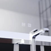 Огледало LED Touch Finater 12W Demister System 60x45cm Огледала Korman E Заглавие по подразбиране Alessandro Design