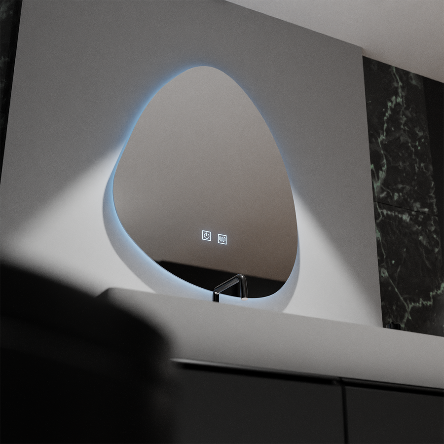 Organic LED Mirror 80x60cm, Fluido Touch, Demister System, Dimmable Mirrors Korman E Заглавие по подразбиране Alessandro Design