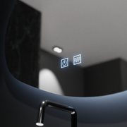 Органично LED огледало 60x60 см, Duna Touch, система против запотяване, димируеми огледала Korman E Заглавие по подразбиране Alessandro Design