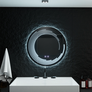 Огледален светодиод кръг 70 см LIRA VERITà Touch Dimable Defrition System