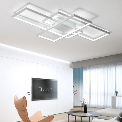 LED полилей с дистанционно управление LANDYN 78W, студена/топла/неутрална светлина, димируем, бял LED полилей с дистанционно управление Заглавие по подразбиране Alessandro Design