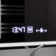 Правоъгълно LED огледало, 120x80 см, Souverain MotionGlow Marcello, система за обезпотяване, часовник и термометър, козметична лупа, димируеми огледала Marcello Заглавие по подразбиране Alessandro Design
