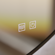 Огледало LED Touch Fiero Demister System 60X60cm Огледала Korman E Заглавие по подразбиране Alessandro Design
