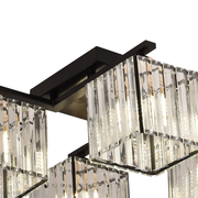 Lustra Georgiana, LC111/4BK, 4x E27, Negru, Metal Lustre Clasice Default Title Alessandro Design