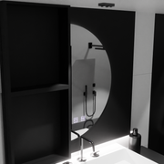 Semiluna LED огледало 50x100cm, Arcuate Touch, Demister System, Dimmable Mirrors Korman E Заглавие по подразбиране Alessandro Design