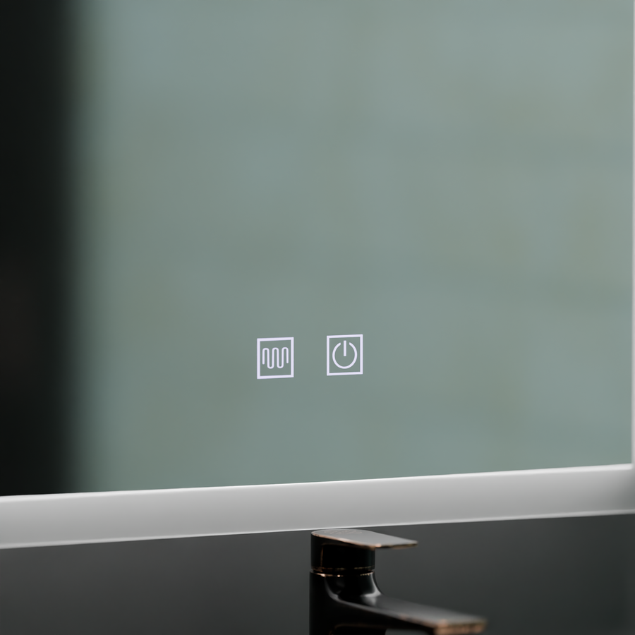 Правоъгълно LED огледало, 80x60cm, Touch VENERA, Demister System, Dimmable Mirrors Korman E Заглавие по подразбиране Alessandro Design