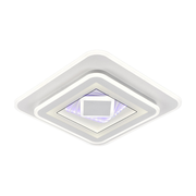 LED полилей DOLIA, 101W, 50x50cm, студена/топла/неутрална светлина, бели LED полилеи Заглавие по подразбиране Alessandro Design