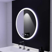 LED кръгло огледало, 70 см, Elysee MotionGlow Marcello, система за обезпотяване, часовник и термометър, огледала Dimabila Marcello Заглавие по подразбиране Alessandro Design