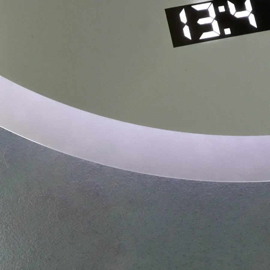 LED кръгло огледало 50 см Giulia Sensor MotionGlow Marcello Система за премахване на запотяването Часовник и термометър Dimabila Огледала Marcello Заглавие по подразбиране Alessandro Design