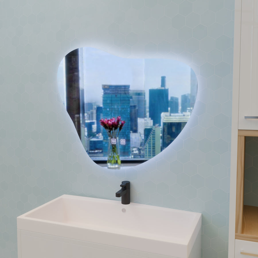 Огледало LED Touch Avonita Demist System 87X70cm, E83S/87X70 Огледала Korman E Заглавие по подразбиране Alessandro Design