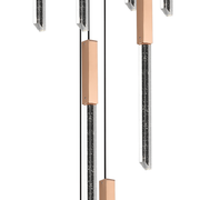 Candelabru Cristal LED BEAMLUX Supremo ,22W, Lumina Calda/Neutra/Rece, Diametru 35cm Auriu Candelabre Cristal Default Title Alessandro Design