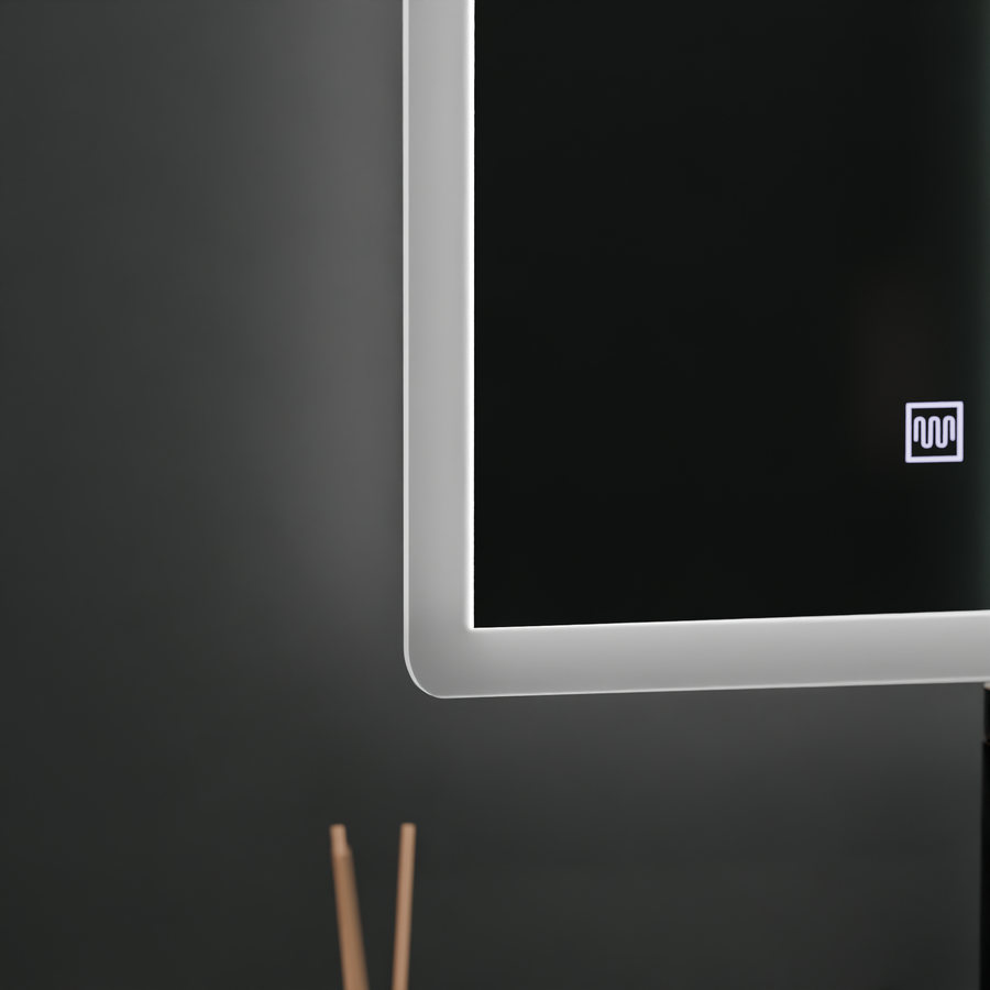 Правоъгълно LED огледало, 80x60cm, Touch VENERA, Demister System, Dimmable Mirrors Korman E Заглавие по подразбиране Alessandro Design