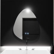 Органично LED огледало 80x60cm, Fluido Touch, Demister System, Димиране