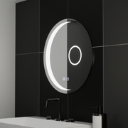 LED кръгло огледало, 80 см, Orbis Touch, система против запотяване, димиране, E31S/80X80 огледала Korman E Заглавие по подразбиране Alessandro Design