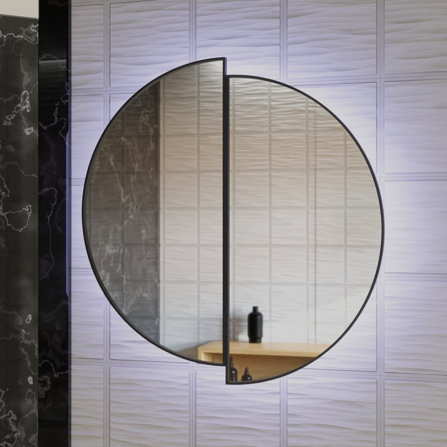 LED Touch Mariah Mirror Demist System 60X60cm Огледала Korman E Заглавие по подразбиране Alessandro Design
