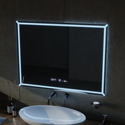 Правоъгълно LED огледало, 80x60cm, VillayTouch Marcello, система за обезпотяване, Dimabila Mirrors Marcello Заглавие по подразбиране Alessandro Design