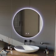 Кръгло LED огледало, 70 см, Isolda, Touch, Demister System Mirrors Korman E Заглавие по подразбиране Alessandro Design