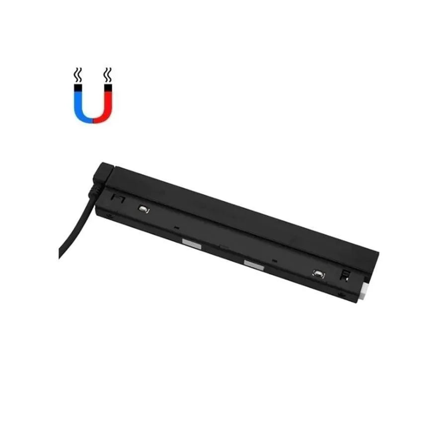 Захранване с магнитна релса 100 W, черно, метално LED продукти Заглавие по подразбиране Alessandro Design