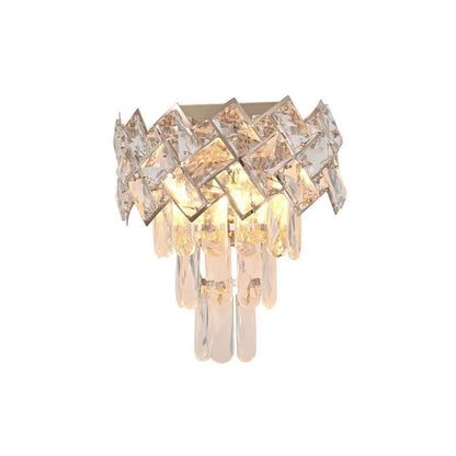 WINDSOR Cristal стенна лампа, 2x E14, злато Интериорна стенна лампа Заглавие по подразбиране Alessandro Design