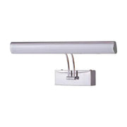 Ginna LED стенна лампа за баня, 12W, сребърни стенни лампи за баня Заглавие по подразбиране Alessandro Design