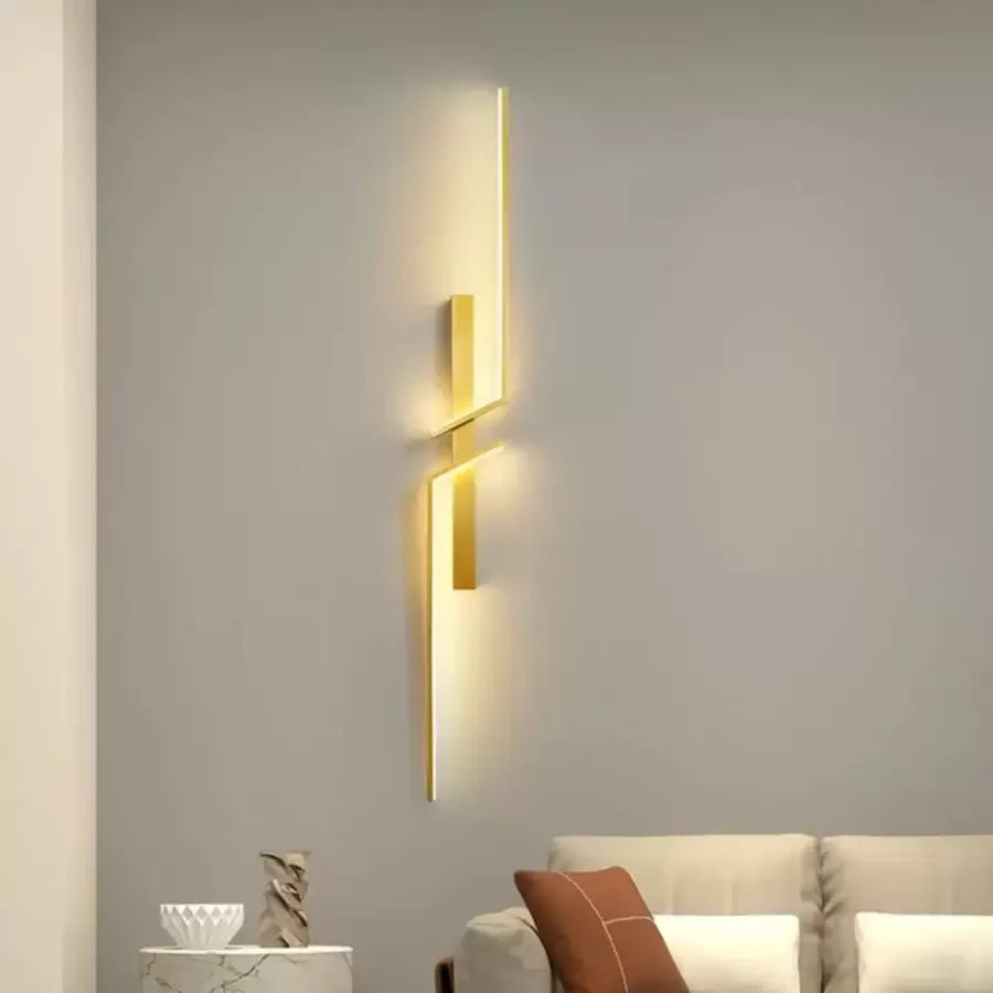 LED Bishop 22W златна стенна лампа Вътрешна стенна лампа Заглавие по подразбиране Alessandro Design