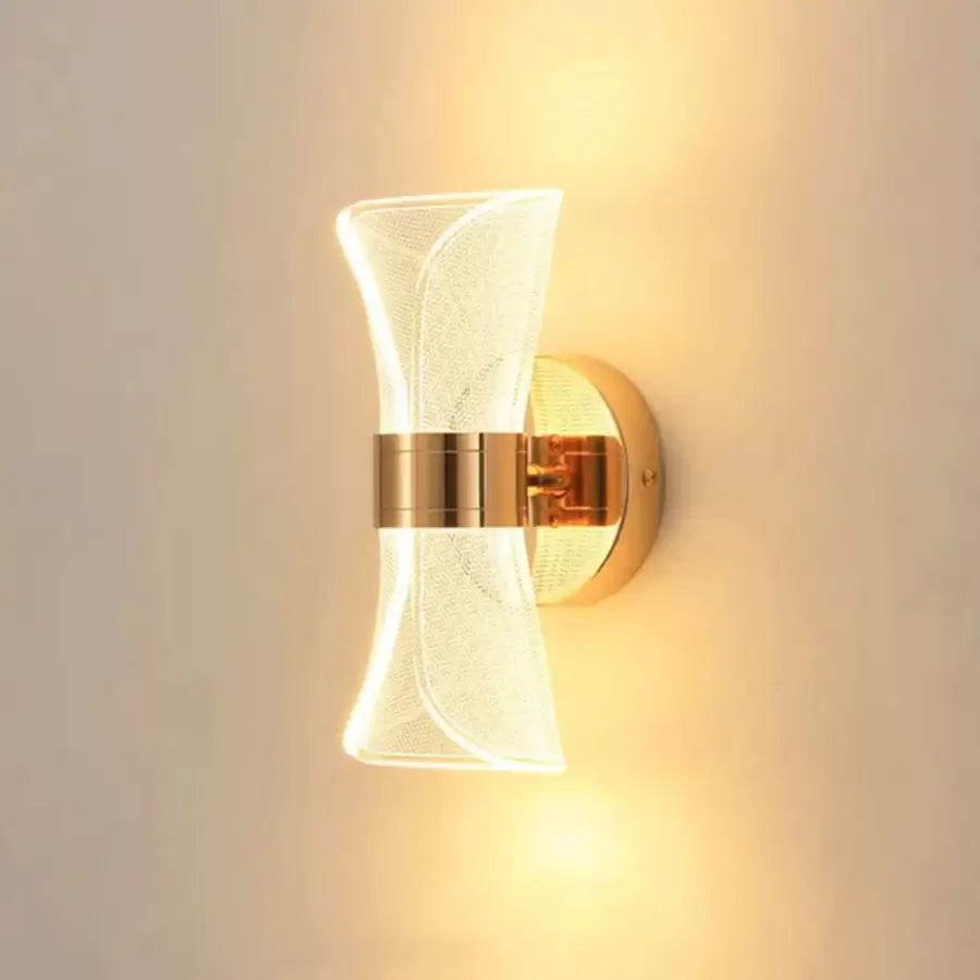 Callum 7W златна LED стенна лампа Вътрешни стенни лампи Заглавие по подразбиране Alessandro Design
