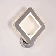 Cristal Santana LED стенна лампа 34W Silver Интериорни стенни лампи Заглавие по подразбиране Alessandro Design