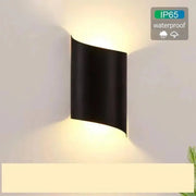 Външна LED стенна лампа Hande 10W IP65 черна Външни стенни лампи Заглавие по подразбиране Alessandro Design