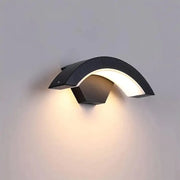 Външна LED стенна лампа Harera, 12W, метал, черна Външни стенни лампи Default Title Alessandro Design
