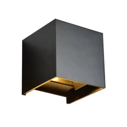 Външна LED стенна лампа Aryan 5W Черна Външна стенна лампа Заглавие по подразбиране Alessandro Design