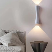 Augustine 6W външна LED стенна лампа Бяла външна стенна лампа Заглавие по подразбиране Alessandro Design