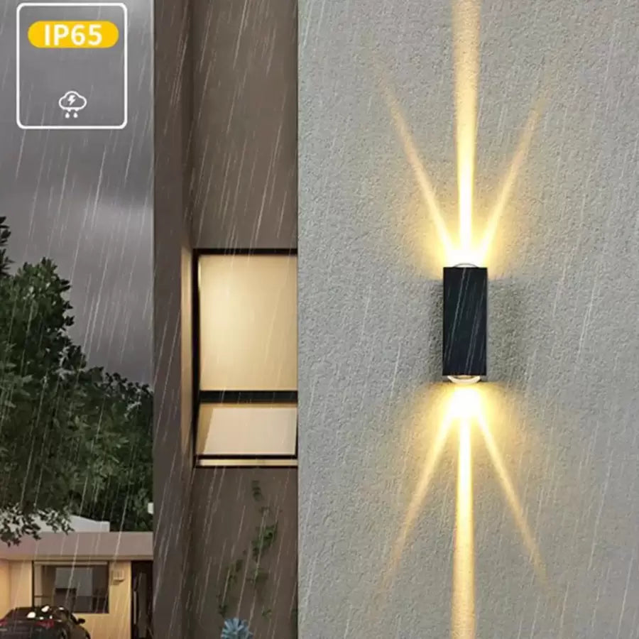 Celsis 6W черна външна LED стенна лампа Заглавие по подразбиране Alessandro Design