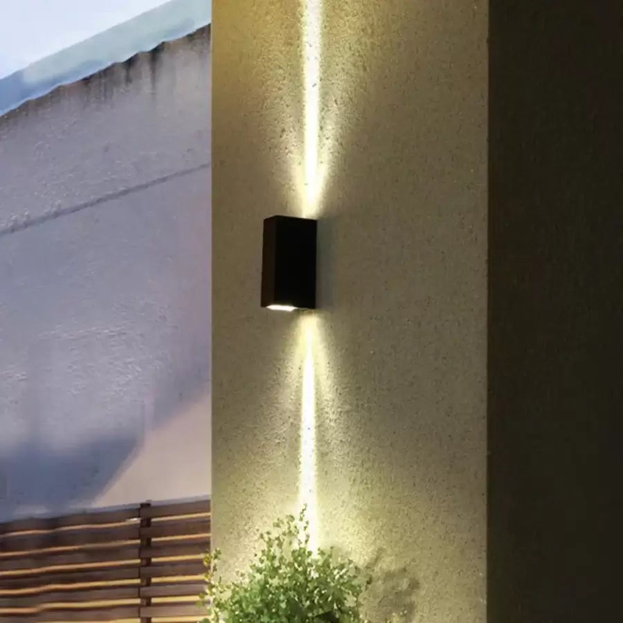 Celsis 6W черна външна LED стенна лампа Заглавие по подразбиране Alessandro Design