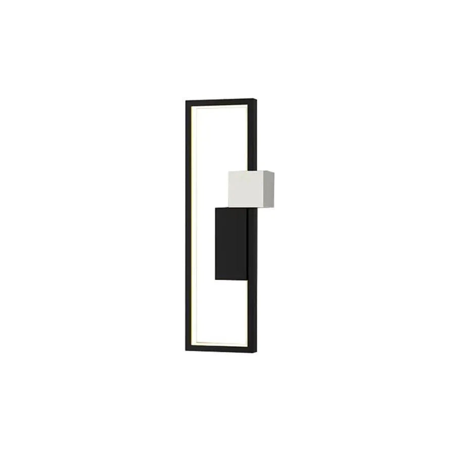 Gizeh LED стенна лампа 17W, черна Външни стенни лампи Заглавие по подразбиране Alessandro Design